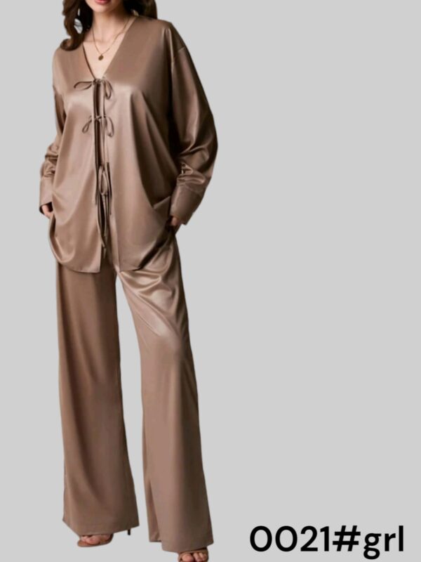 Pantalon ample élastique
